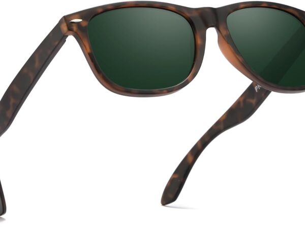 XXL Oversized (155mm) Polarized Sunglasses (for men with wide faces; ultra-lightweight; UV400 protection)