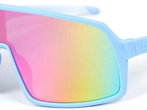 Polarized sunglasses for boys (includes strap); UV400 protection; suitable for cycling and sports