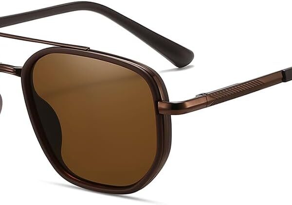 Women's Tangle Free Aviator Sunglasses, Polarized UV400 Protecion