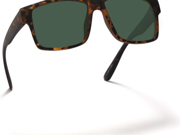 XXL Oversized Square Polarized Sunglasses (157mm; suitable for men with wider head sizes; lightweight TR90 material; UV400 protection)