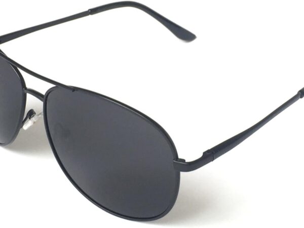 Premium Military-Style Classic Aviator Sunglasses (polarized; 100% UV protection)