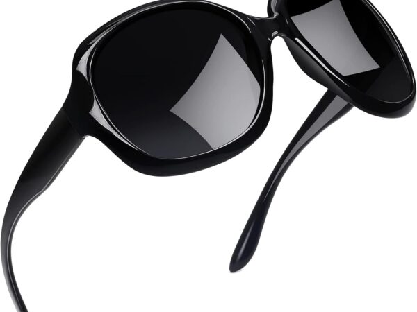 Oversized Sunglasses Womens Trendy Polarized Large Driving Sun Glasses Ladies UV Protective Big Sunnies Shades