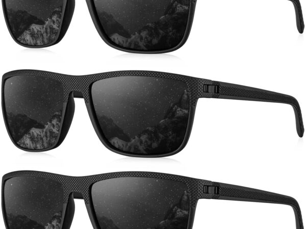 Men's Polarized Sunglasses (Lightweight, UV protection; suitable for driving, fishing, and golf)