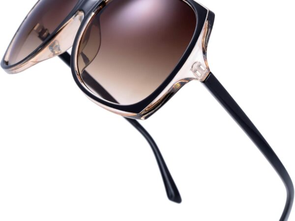 Women's Oversized Square  Cat Eye Hybrid Butterfly Fashion Sunglasses - Exquisite Packaging